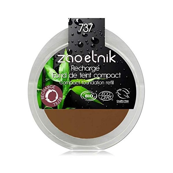 ZAO MAKE UP - Fond de Teint Compact - 737 BRONZE Recharge