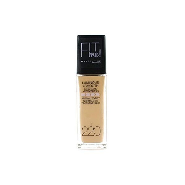 Maybelline Fit Me Luminous & Smooth Foundation - 220 Natural Beige