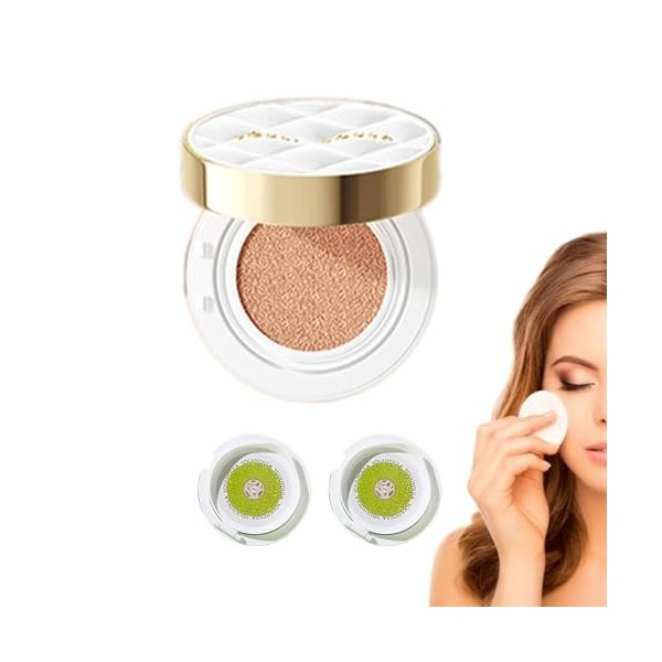 Crème anti-cernes BB - BB Crème à coussin dair longue durée,Fournitures de maquillage de beauté pour les voyages daffaires,