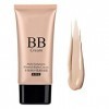 3 Couleurs BB Crème Base de Maquillage Lisse Fond de Teint Liquide pour le Visage, Correcteur Blanchissant Hydratant Contrôle