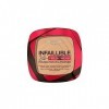 LOréal Paris - Fond de Teint Poudre Longue Tenue - Waterproof - Infaillible 24H Fresh Wear, Teinte : Sable Doré 200 , 53 g