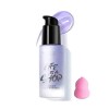 SOPAN 【New】 Burst Water Drop Base Cream, Blemishes Covering Makeup Base Primer, Makeup Foundation Full Coverage, Concealer La