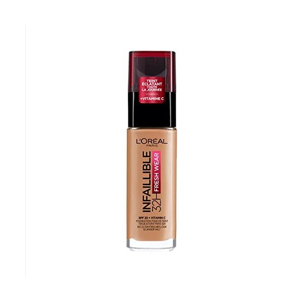 LOréal Paris INFAILLIBLE Fond de teint longue tenue 32h 263 Bisque Miel