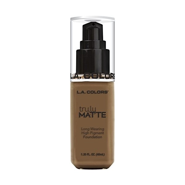 L.A. COLORS Truly Matte Foundation - Cappuccino