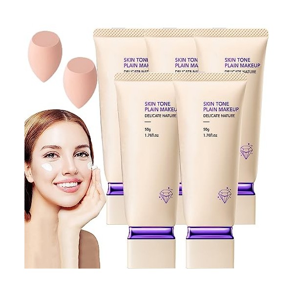 Ogulia Hydratant Concealer Translucent Face Cream, Soft Focus Skin Tone Up Cream, Ogulia Skin Tone Plain Makeup Delicate Natu