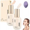 Admd Foundation,Admd Hydrating Waterproof and Light Long Lasting Foundation,Light and Long-Lasting Coverage for All Skin Type