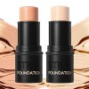 2In1 Concealer and Foundation Stick, Lightweight Matte Multi-Purpose Foundation Stick, Long-Lasting Waterproof Foundation Sti