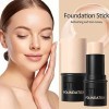 2In1 Concealer and Foundation Stick, Lightweight Matte Multi-Purpose Foundation Stick, Long-Lasting Waterproof Foundation Sti