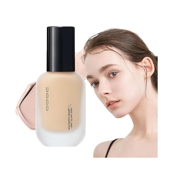 Maquillage Fond de Teint Liquide | Fond de Teint Liquide Hydratant Délicat Couverture Complète - Maquillage de base imperméab