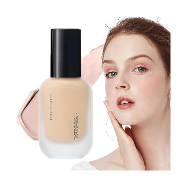 Maquillage Fond de Teint Liquide | Fond de Teint Liquide Hydratant Délicat Couverture Complète - Maquillage pour le visage, c