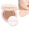 Vitality New Skin Cushion BB Cream, O.TWO.O New Skin Cushion BB Cream, O.TWO.O Shine Cushion BB Cream, Long Lasting Foundatio