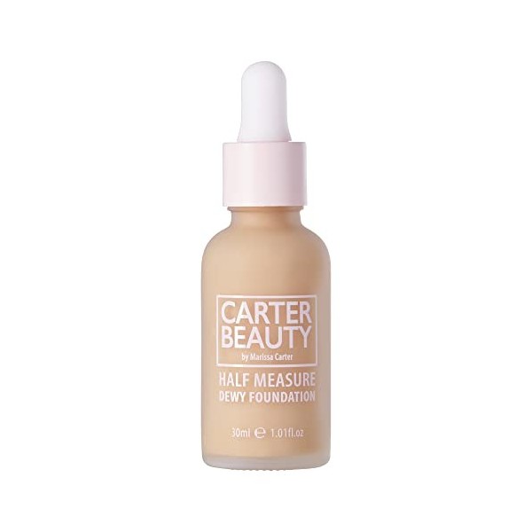 Half Measure Dewy Foundation - Caramel Chew by Carter Beauty for Women - 1.01 oz Foundation