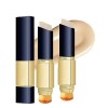 Double Sided Concealer with Brush, Dual Action Full Coverage Foundation Stick, 2-in-1 Colour Changing Full Coverage Foundatio