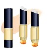 Double Sided Concealer with Brush, Dual Action Full Coverage Foundation Stick, 2-in-1 Colour Changing Full Coverage Foundatio