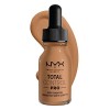 NYX Professional Makeup Total Control Pro Drop Fond de Teint Goutte à Goutte, Dosage Précis, Couvrance Modulable et Personnal