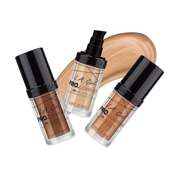 L.A. Girl Pro Coverage Illuminating Foundation - Sand