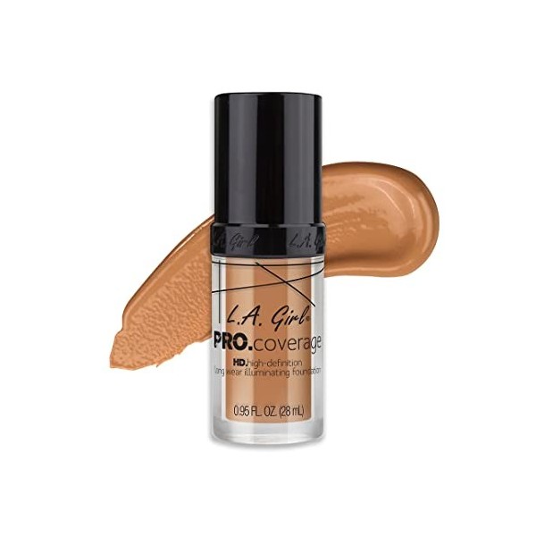 L.A. Girl Pro Coverage Illuminating Foundation - Soft Honey