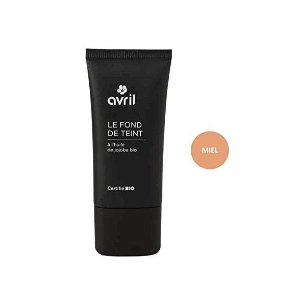 Avril Fond de Teint Certifié Bio Miel 30 ml