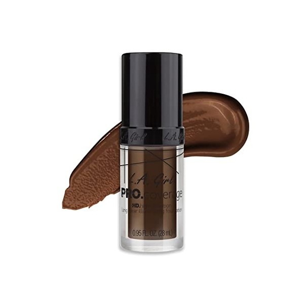 L.A. Girl Pro Coverage Illuminating Foundation - Chocolate