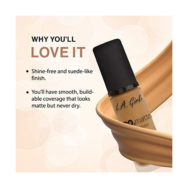 L.A. GIRL Pro Matte Foundation - Sand