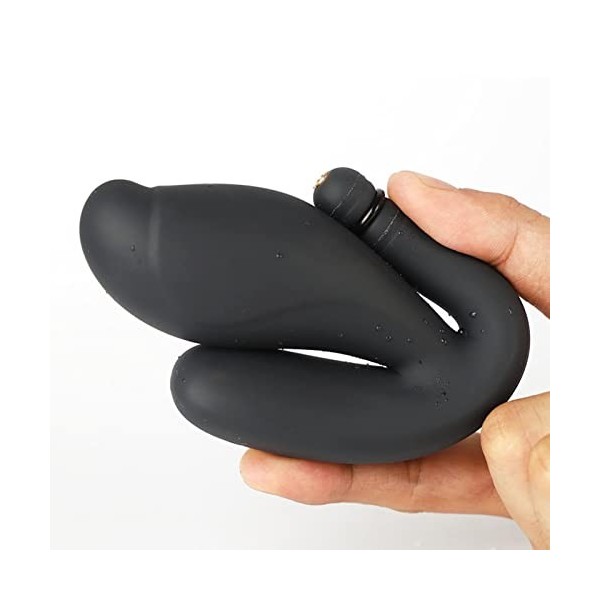 GAOSJX Noir Compact en Silicone Gonflable Facile à Nettoyer Doux et Grand Teint