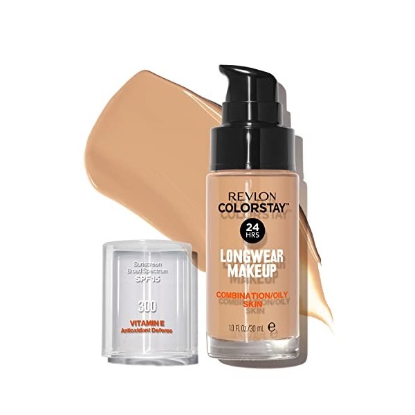 Revlon Colorstay Makeup Combination Oily Skin Fond de Teint 250 Fresh Beige 30 ml Fond de Teint
