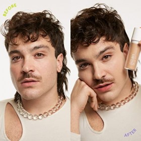 3INA MAKEUP - The 3 in 1 Foundation 611 - Fond de Teint Lumière avec Sous-Teinte Rose - Primer Anti-Cernes et Fond de Teint a