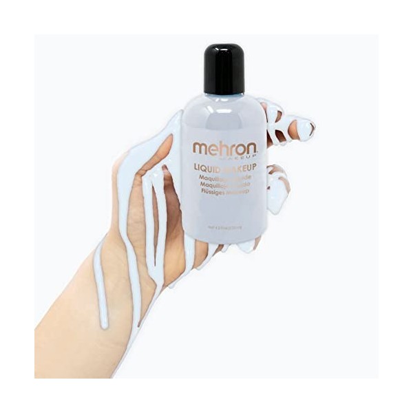 Mehron Liquid Makeup - Moonlight White 130 ml 