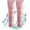 Korean Whitening Sunscreen Foundation, 3 in 1 Whitening Sunscreen Foundation, Spf50+ Sunscreen Cream, Korean Full Coverage Li