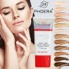 Glamza Phoera Kit de maquillage à couverture complète – Contrôle de lhuile longue durée 24 heures – même fond de teint embal