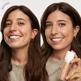 3INA MAKEUP - The 3 in 1 Foundation 647 - Fond de Teint Or moyen avec Sous-Teinte Neutre - Primer Anti-Cernes et Fond de Tein