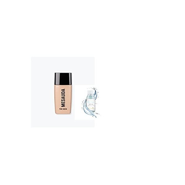 THE SKIN W80 Fondoteint hydratant finish lumineuse + OXY AGE SERUM