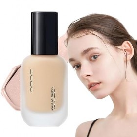 Fondation à couverture complète,Teint LiquiHydratant Délicat Couverture Complète - teint anti-cernes, maquillage longue durée