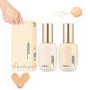 Hydrating Waterproof and Light Long Lasting Foundation, Concealer Foundation Cream, Light Makeup Holding Liquid Foundation, f