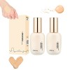 Hydrating Waterproof and Light Long Lasting Foundation, Concealer Foundation Cream, Light Makeup Holding Liquid Foundation, f