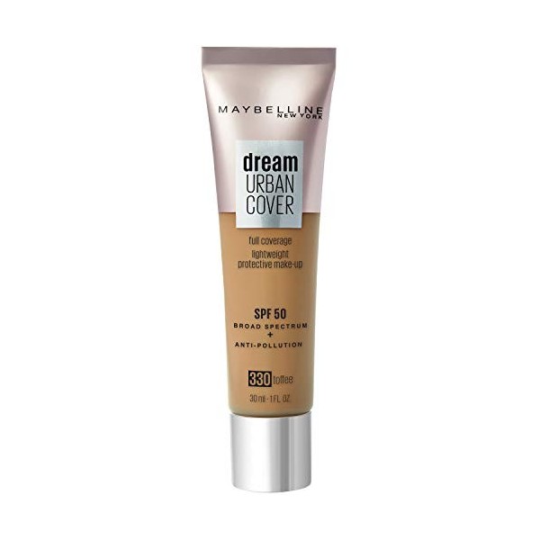 Maybelline New York Dream Urban Couverture 128 Warm Nude, 30 millilitres