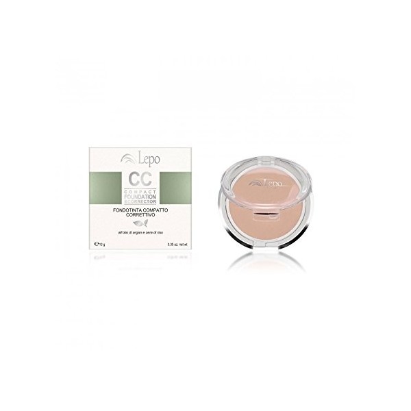 Fondotinta Lepo CC compact foundation & corrector 10 ml - 03 nude