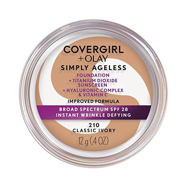 COVERGIRL - Olay Simply Ageless Foundation Classic Ivory - 0.4 oz. 12 g 