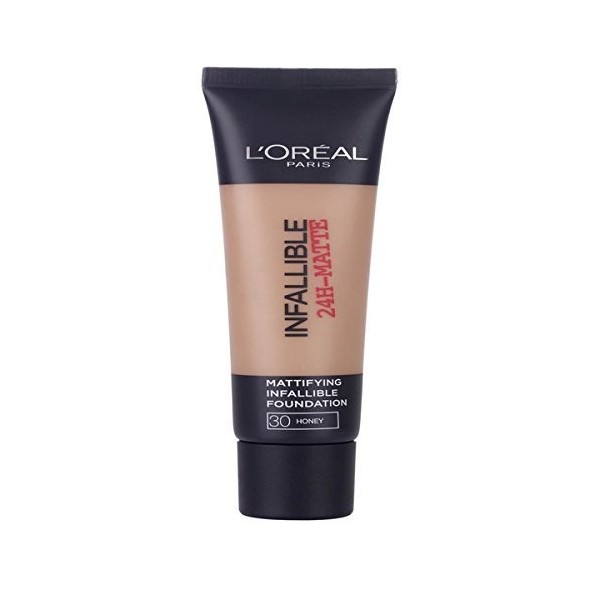 2 x LOreal Paris Infallible 24H Matte Foundation 35ml - 30 Honey/Miel