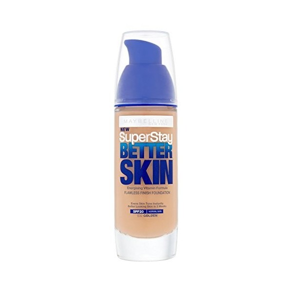 2 x Maybelline Superstay Better Skin Transforming Foundation - 032 Golden