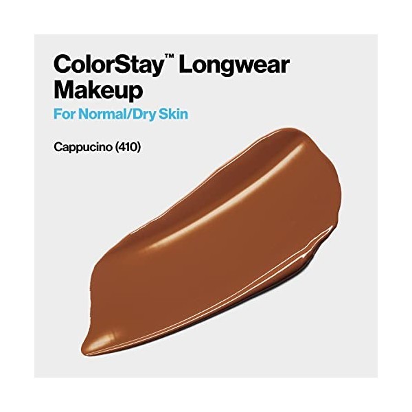 Revlon Colorstay Makeup for Normal/Dry Skin, Cappuccino, 1 Ounce