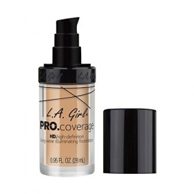 La Girl Base De Maquillaje Pro Coverage Illuminating Natural