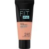 Maybelline New York Fond de teint Fluide Fit Me Matte & Poreless - 245 Beige Classique, Lot de 3 3 x 30ml 