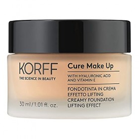 Korff Fondoteint crème Effet Lifting, coprise moyenne élevée avec acide hyaluronique et vitamine E, Texture fondante et Creme