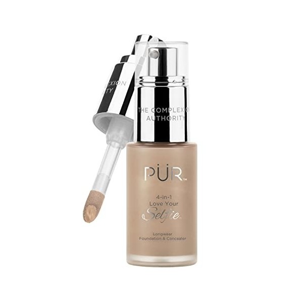 Pur Cosmetics 4-in-1 Love Your Selfie Longwear Foundation and Concealer - TN3 For Women 1 oz Makeup