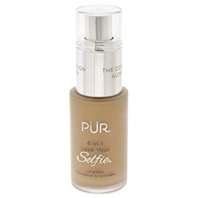 Pur Cosmetics 4-in-1 Love Your Selfie Longwear Foundation and Concealer - TN3 For Women 1 oz Makeup