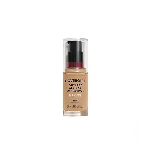 COVERGIRL - Outlast Stay Fabulous 3-in-1 Foundation Ivory - 1 fl. oz. 30 ml Fond de Teint