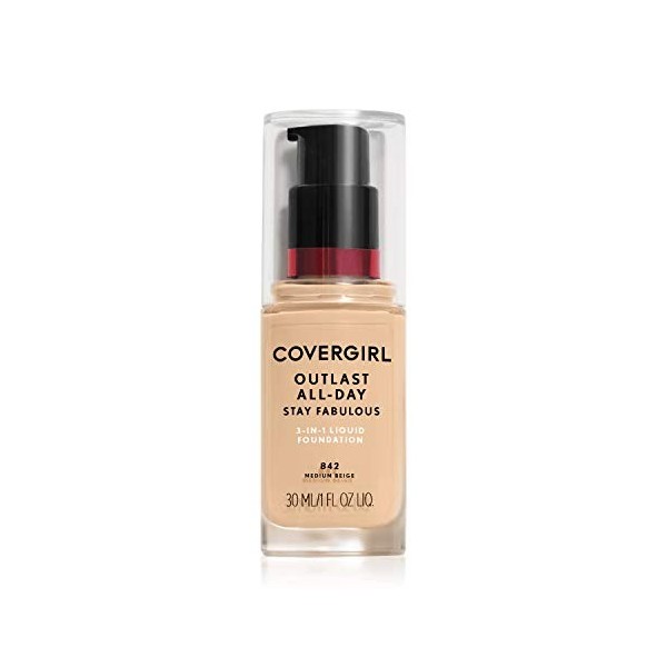 COVERGIRL - Outlast Stay Fabulous 3-in-1 Foundation Ivory - 1 fl. oz. 30 ml Fond de Teint