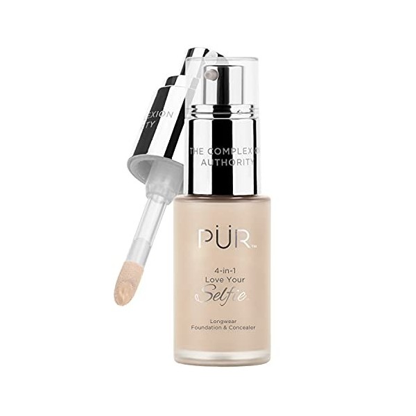 Pur Cosmetics 4-in-1 Love Your Selfie Longwear Foundation and Concealer - MG2 For Women 1 oz Makeup