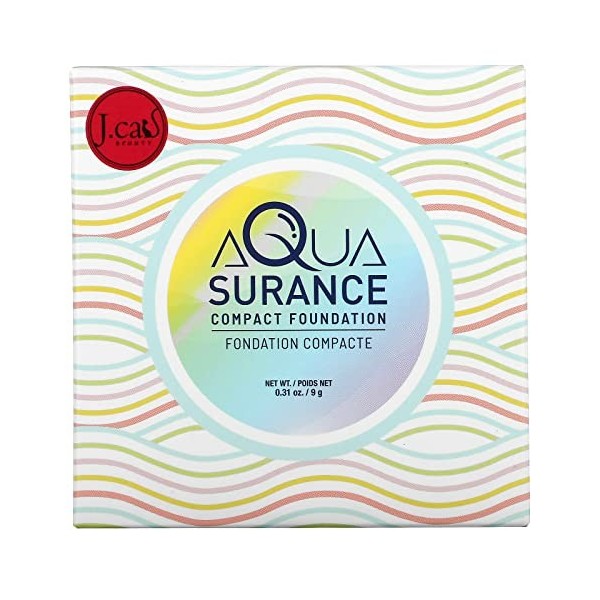 J. CAT BEAUTY Aquasurance Compact Foundation - Light Beige